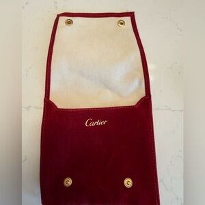 Cartier Red and Cream Women's Bag